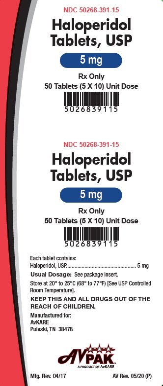 Haloperidol Tablets - FDA prescribing information, side effects and uses